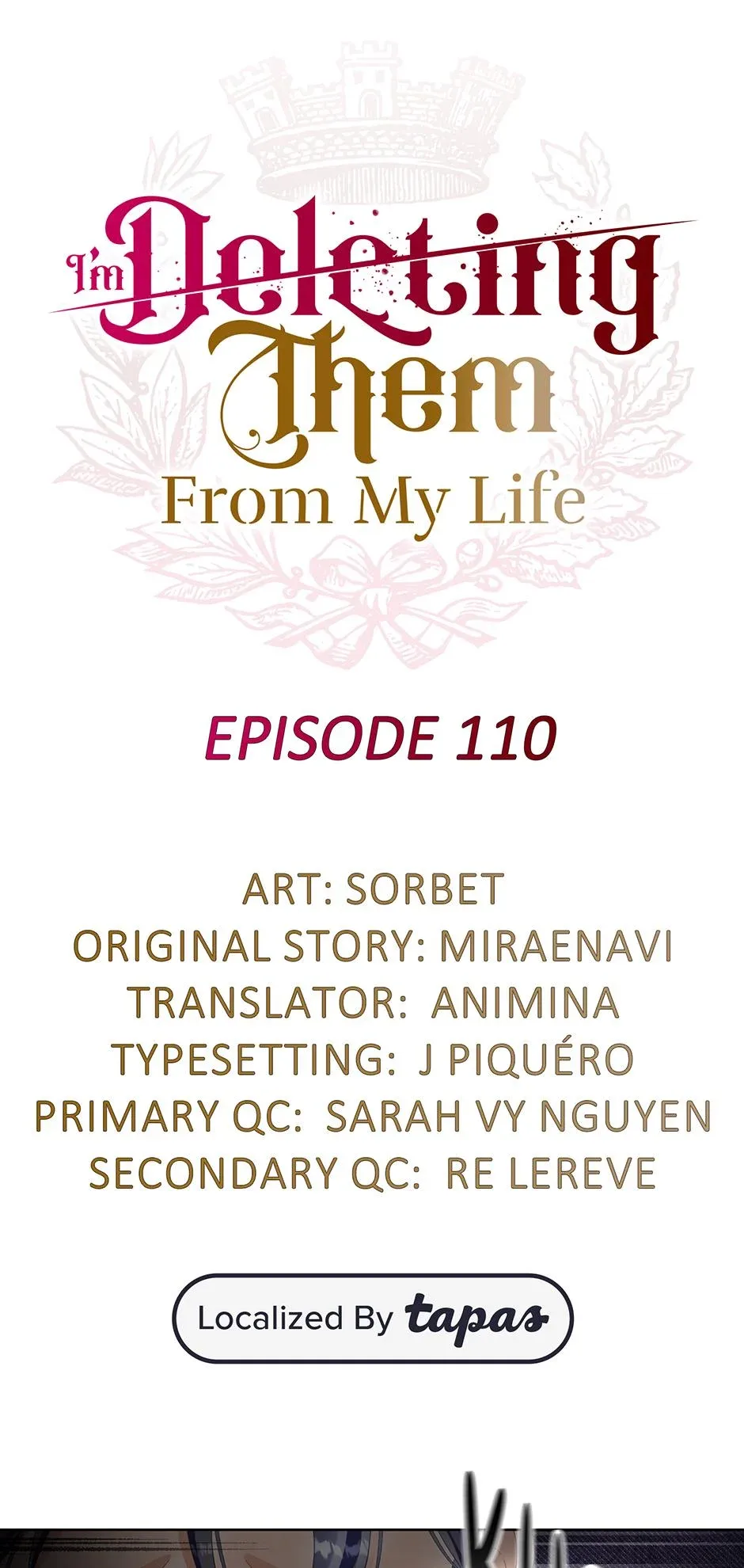 I Will Remove Them From My Life Chapter 110 page 2