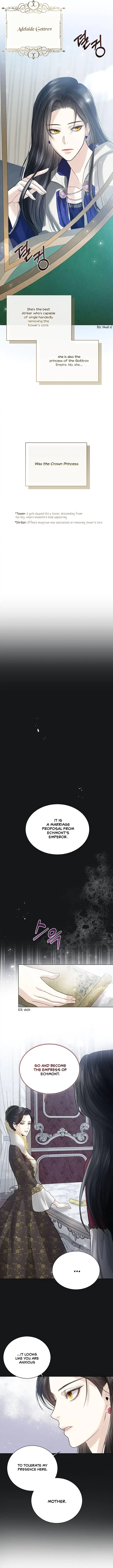I Will Surrender My Position as the Empress Chapter 1 page 9