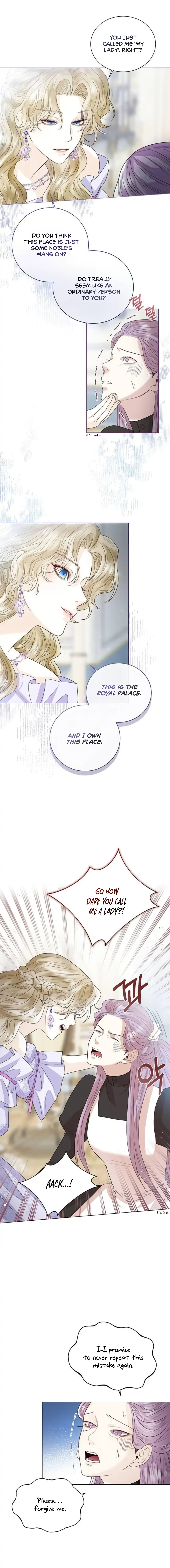 I Will Surrender My Position as the Empress Chapter 6 page 6