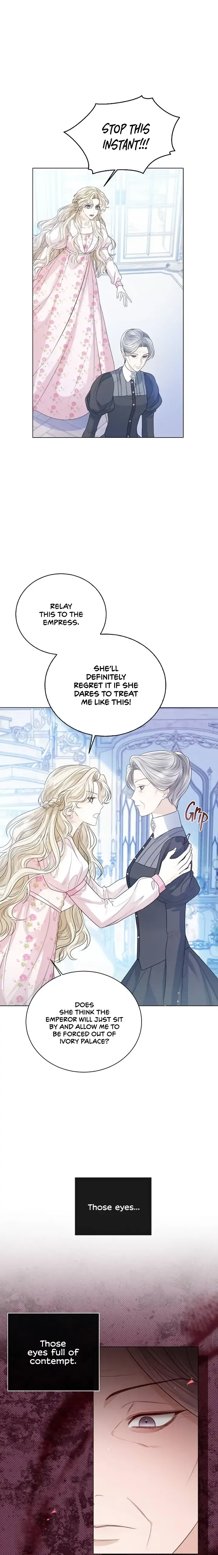 I Will Surrender My Position as the Empress Chapter 27 page 9