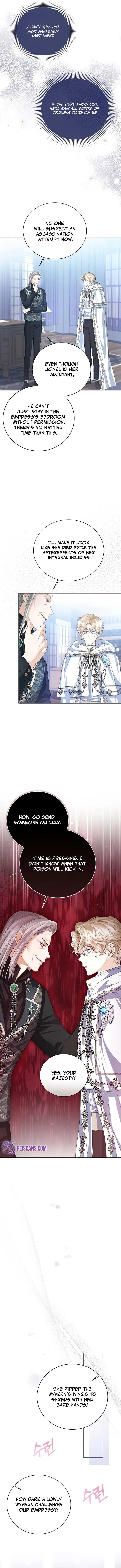 I Will Surrender My Position as the Empress Chapter 46 page 9
