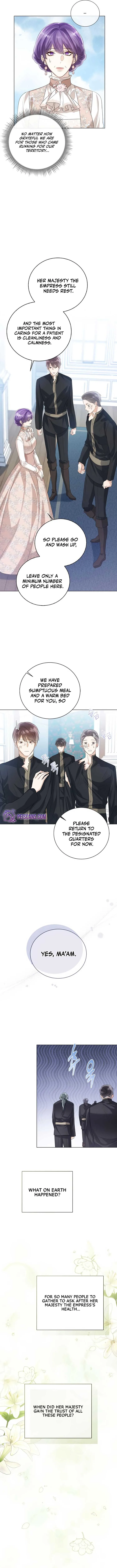 I Will Surrender My Position as the Empress Chapter 46 page 6