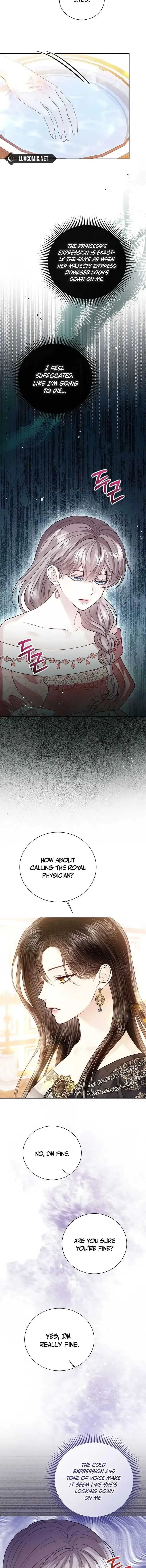 I Will Surrender My Position as the Empress Chapter 112 page 12