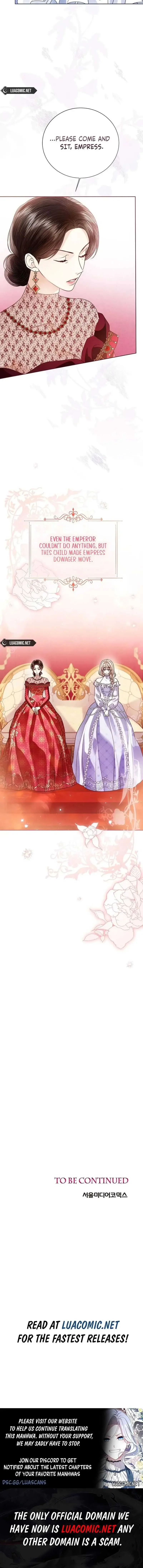 I Will Surrender My Position as the Empress Chapter 113 page 22