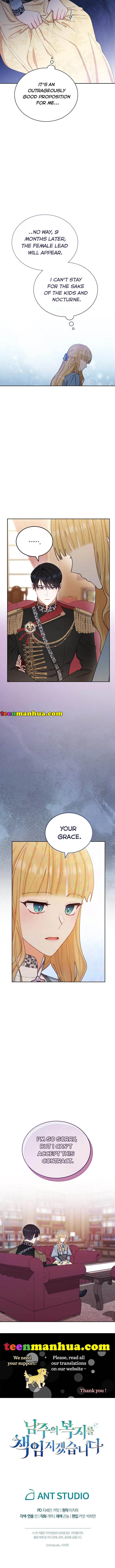 I Will Take Responsibility for the Welfare of the Male Lead Chapter 21 page 7