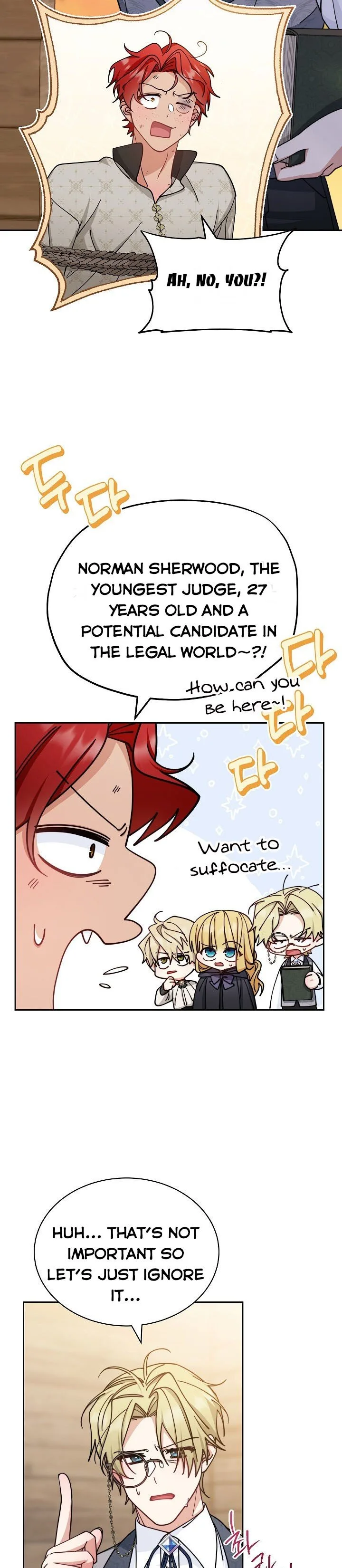 I Will Take Responsibility for the Welfare of the Male Lead Chapter 29 page 27