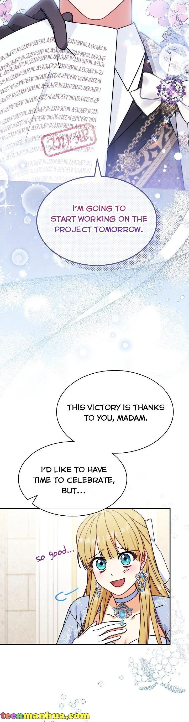 I Will Take Responsibility for the Welfare of the Male Lead Chapter 55 page 33