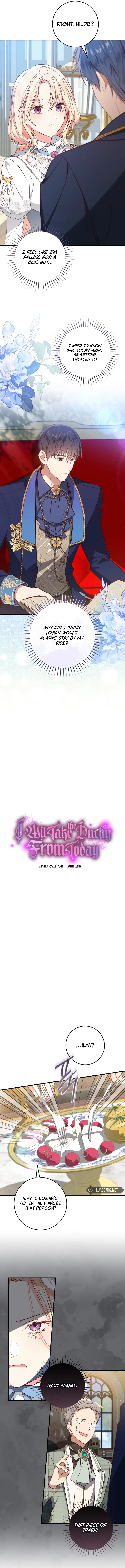 I Will Take The Duchy From Today Chapter 60 page 7