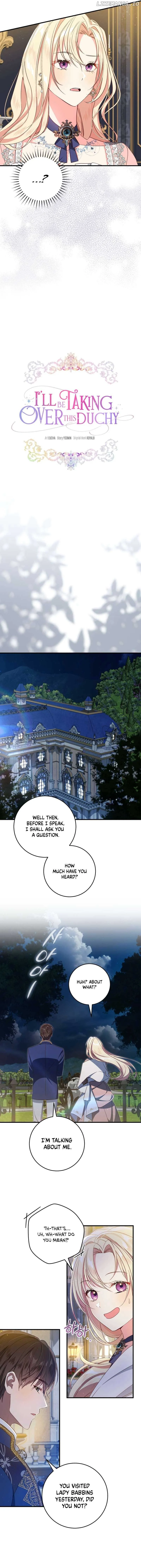 I Will Take The Duchy From Today Chapter 67 page 7