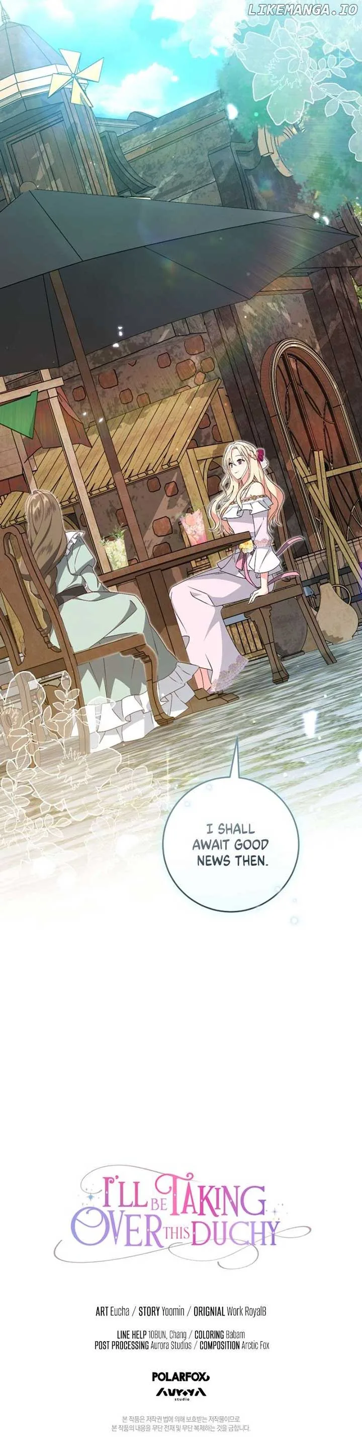 I Will Take The Duchy From Today Chapter 72 page 12