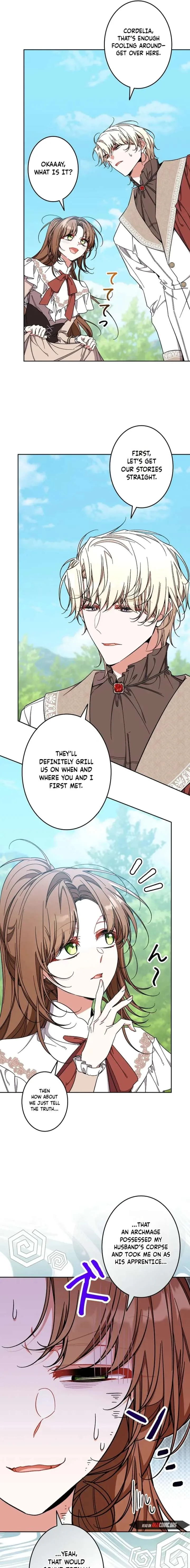 I Wish My Husband Were Dead Chapter 55 page 9