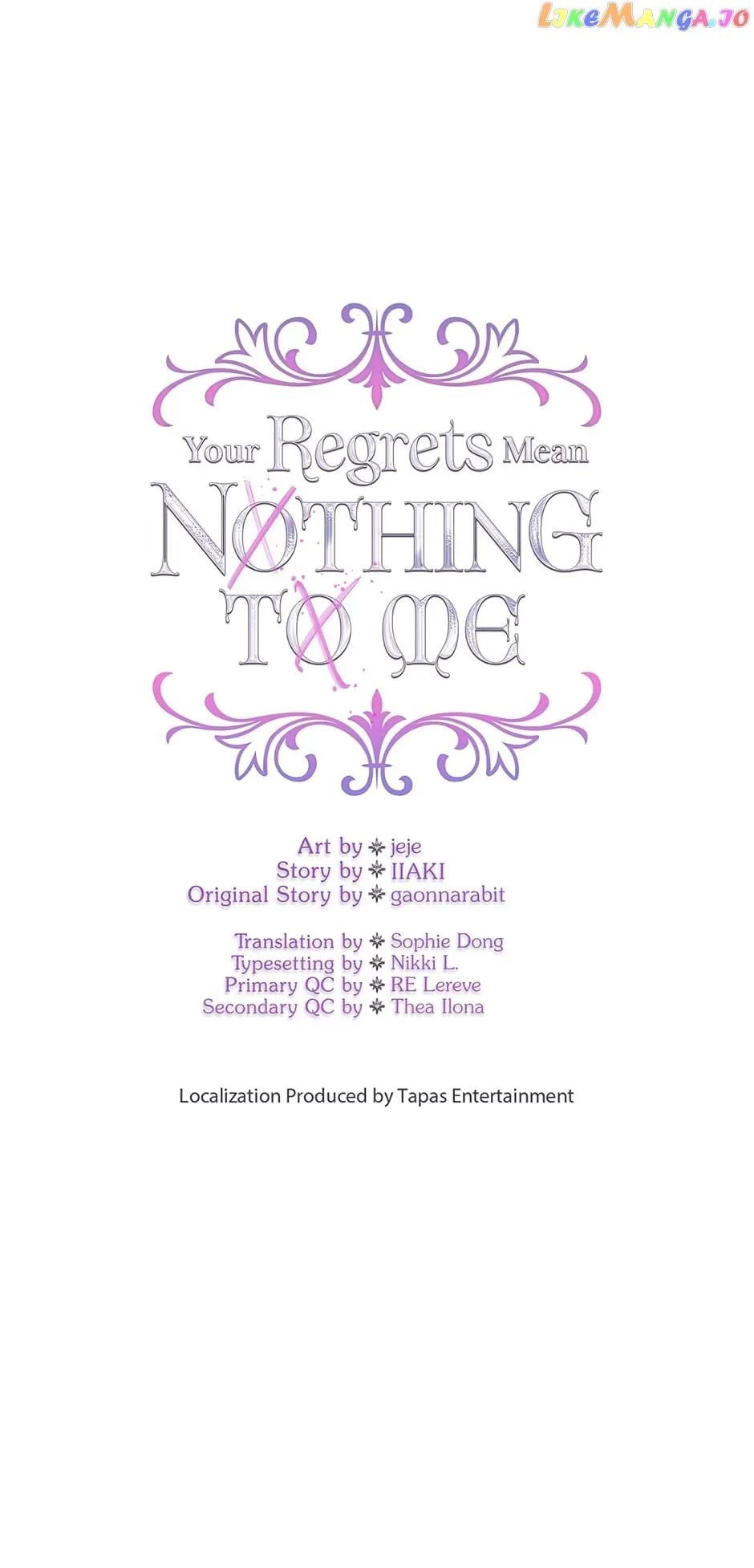I Won’t Accept Your Regrets Chapter 96 page 8