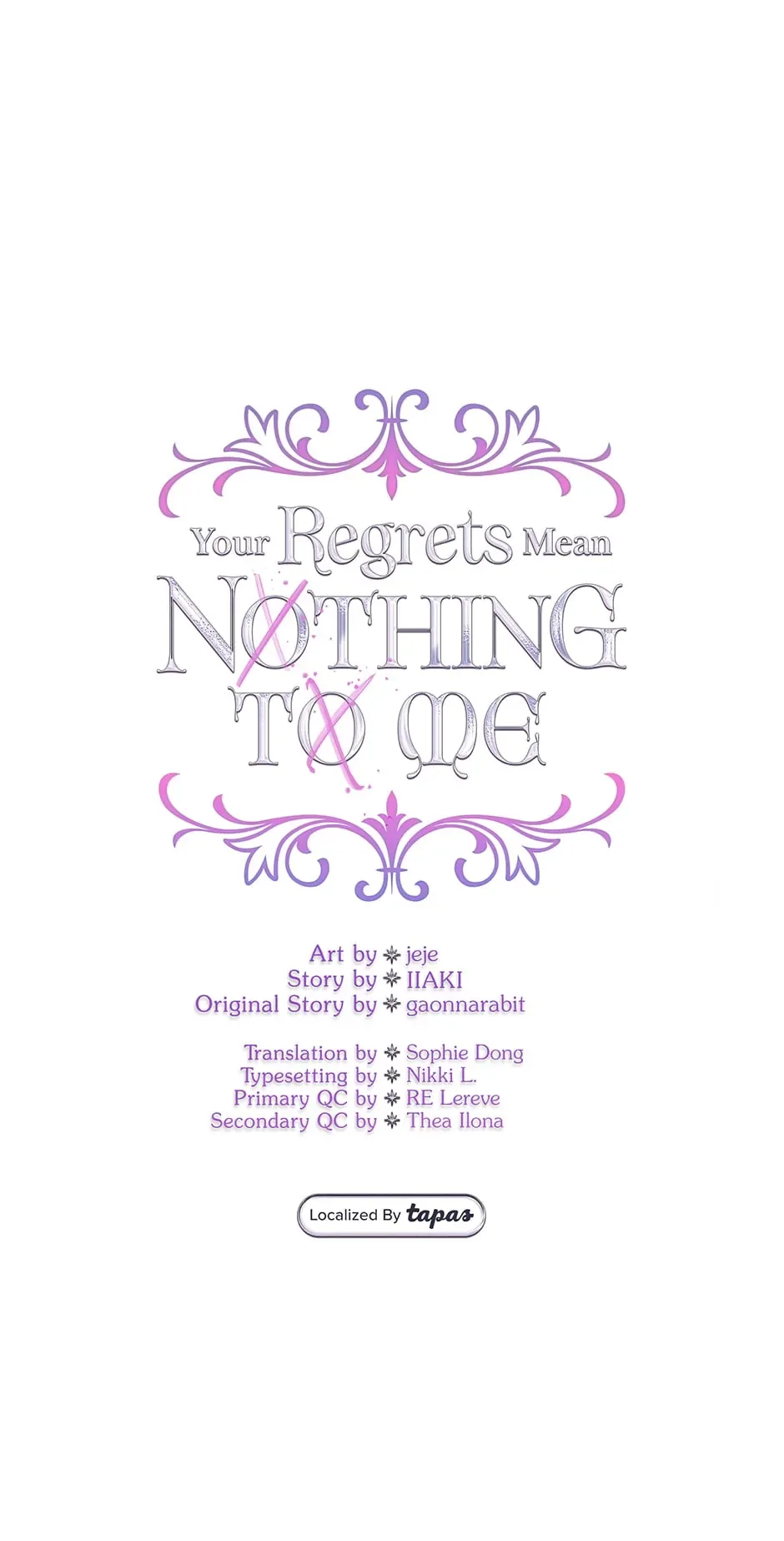 I Won’t Accept Your Regrets Chapter 99 page 7