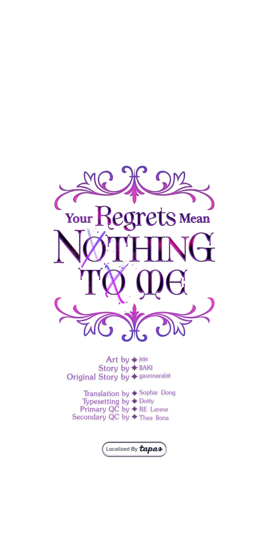 I Won’t Accept Your Regrets Chapter 132 page 7