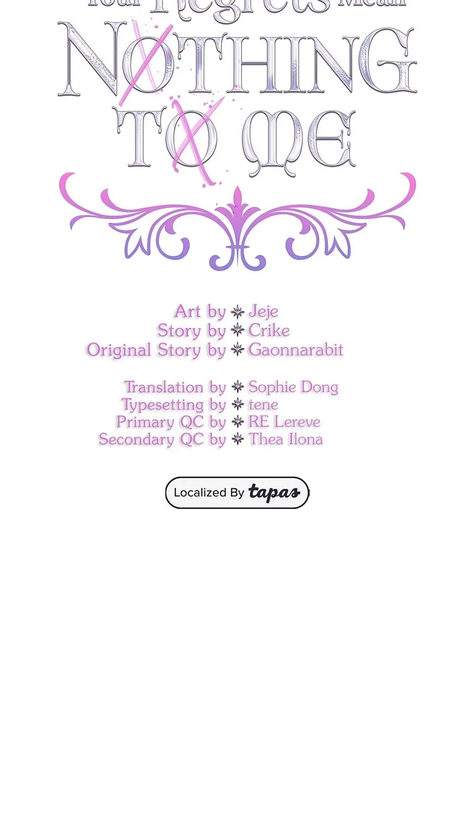 I Won’t Accept Your Regrets Chapter 139 page 45