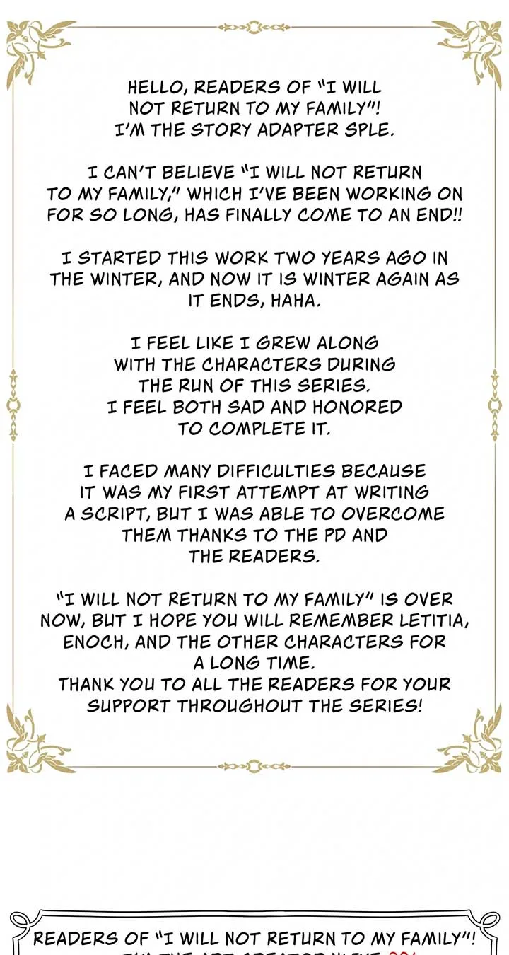 I Won’t Go Back to My Family Who Abandoned Me Chapter 89 page 73