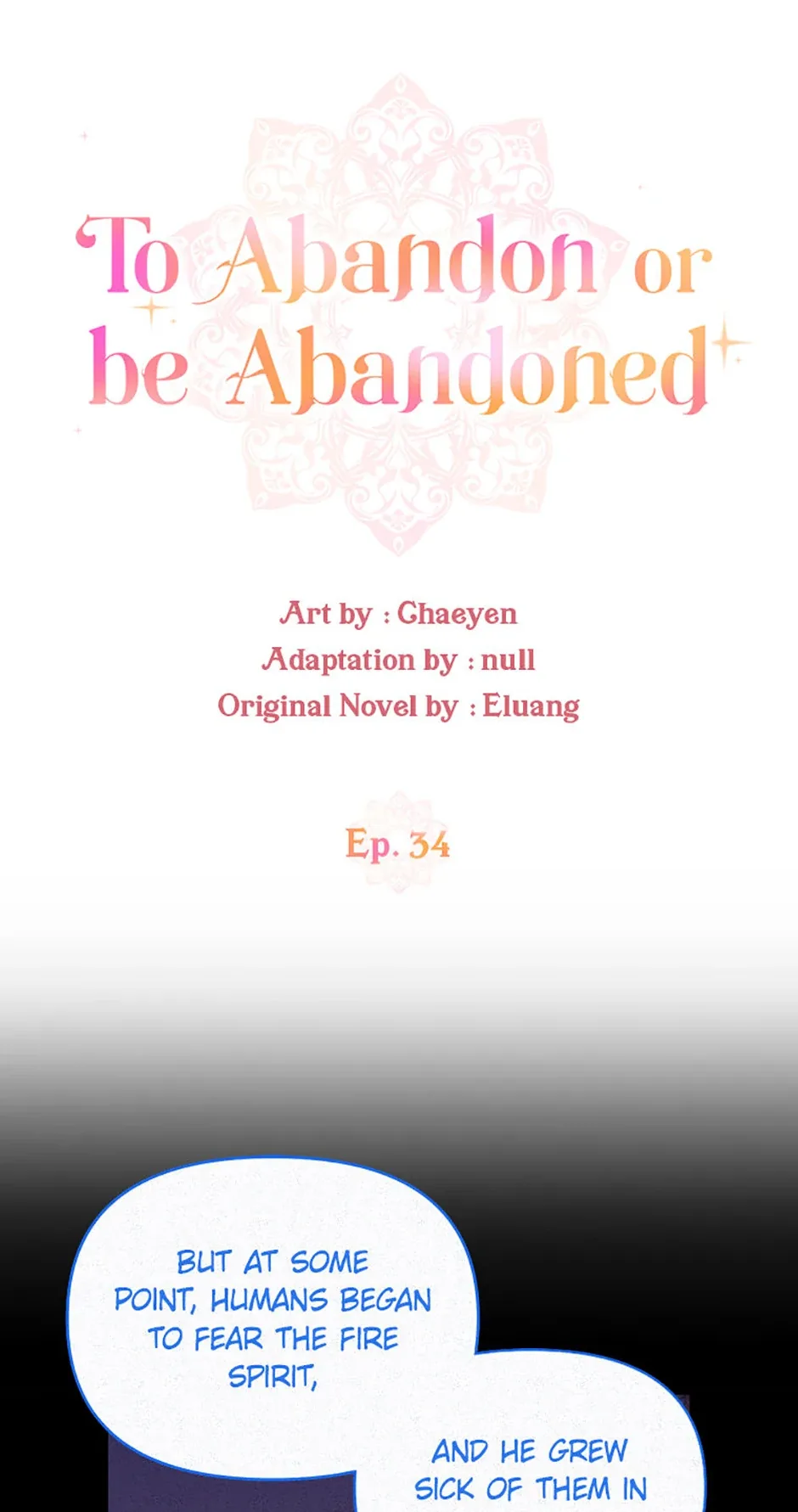 I’d Rather Abandon You Than Be Abandoned Chapter 34 page 18
