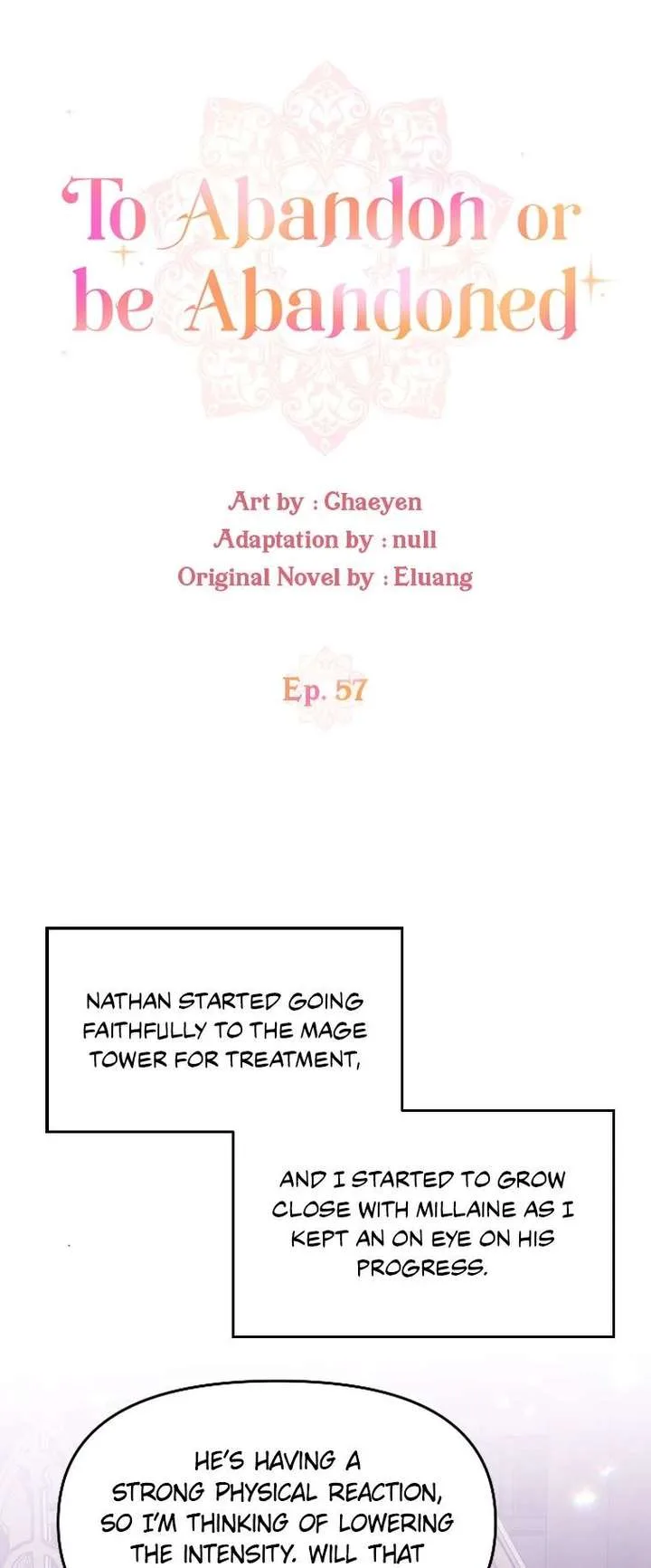 I’d Rather Abandon You Than Be Abandoned Chapter 57 page 2
