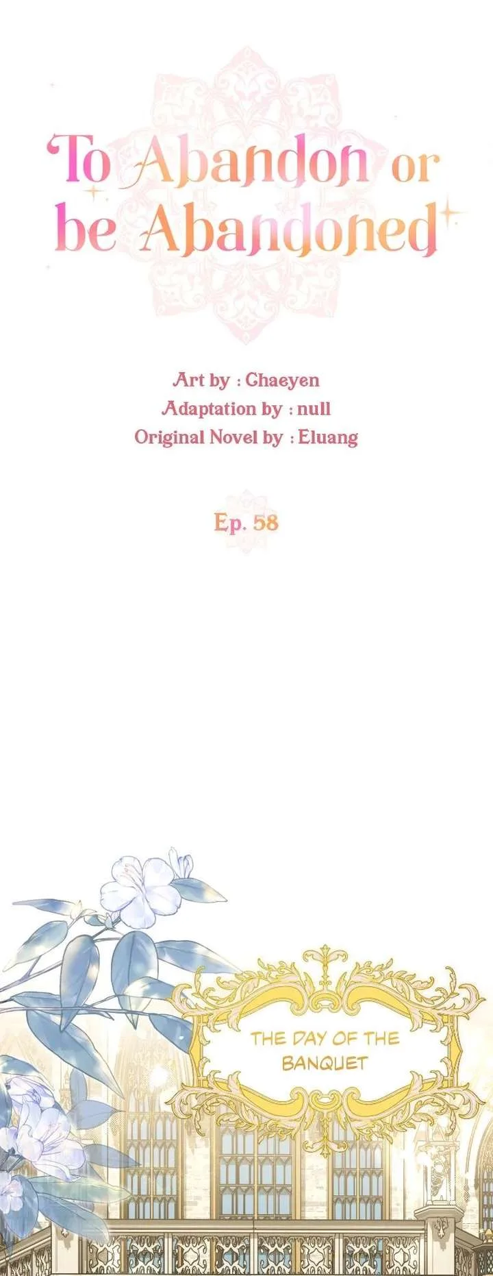 I’d Rather Abandon You Than Be Abandoned Chapter 58 page 2
