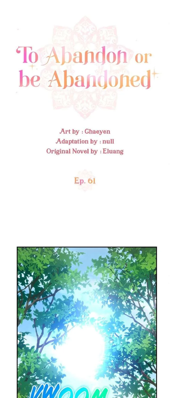 I’d Rather Abandon You Than Be Abandoned Chapter 61 page 2