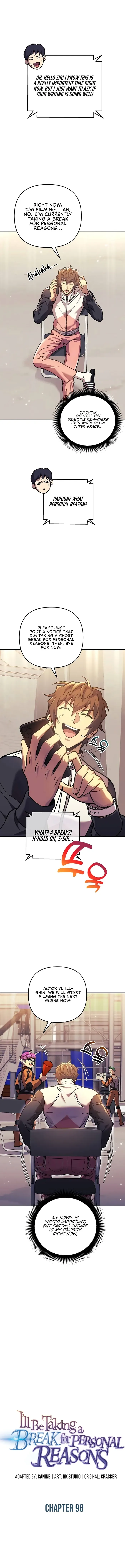 I’ll be Taking a Break for Personal Reasons Chapter 98 page 2