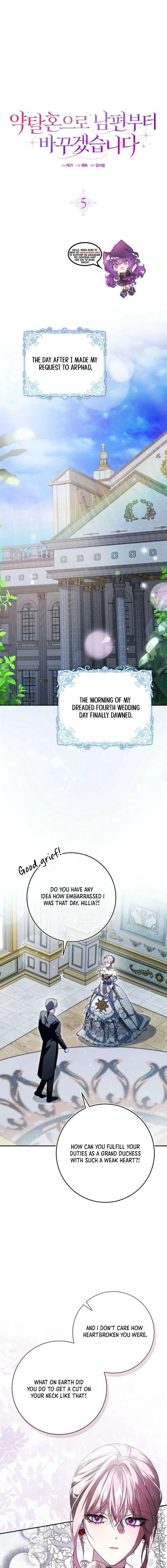 I’ll Start by Changing My Husband Through a Plunder Marriage Chapter 5 page 1