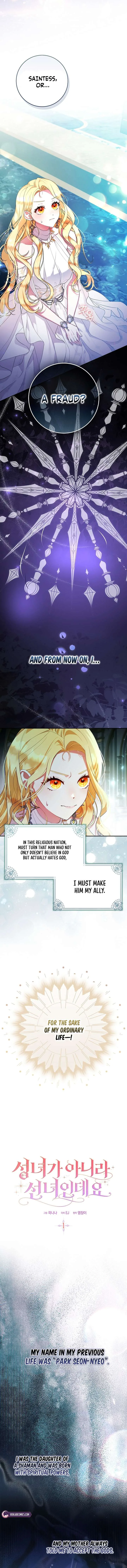 I’m a Fairy, Not a Saintess Chapter 1 page 5