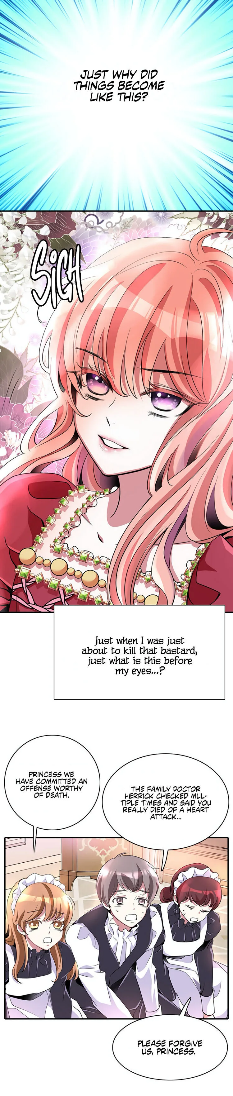 I’m a Killer but I’m Thinking of Living as a Princess Chapter 1 page 21