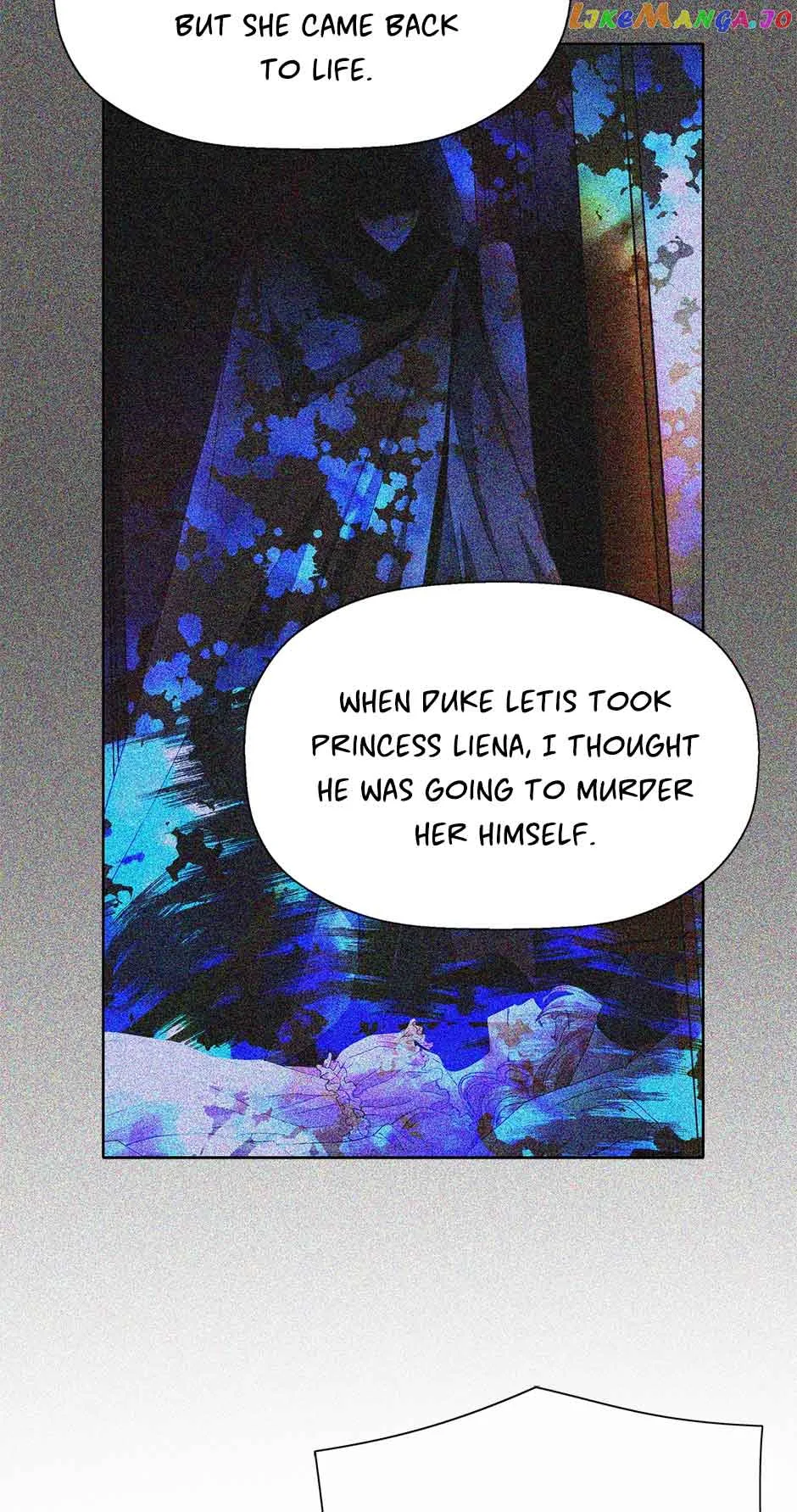 I’m a Killer but I’m Thinking of Living as a Princess Chapter 73 page 35