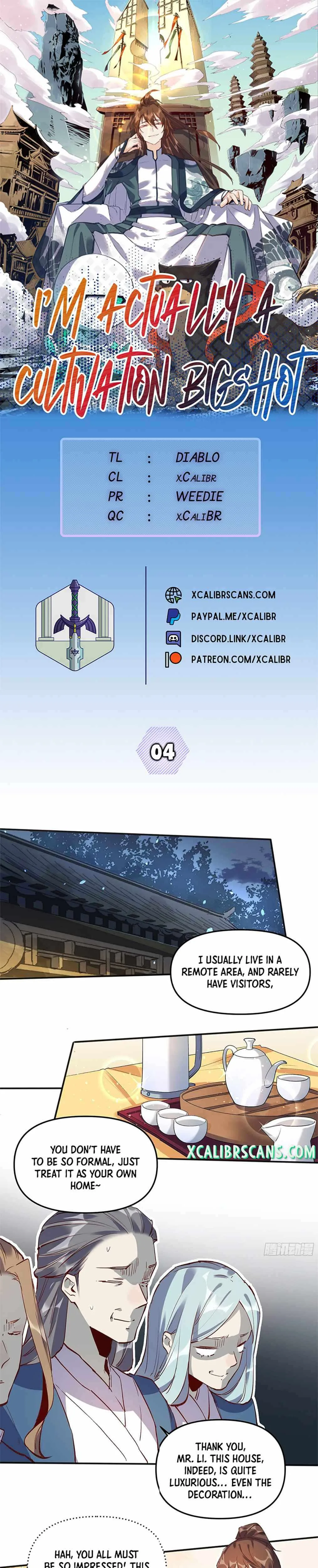 I’m Actually a Cultivation Bigshot Chapter 4 page 2