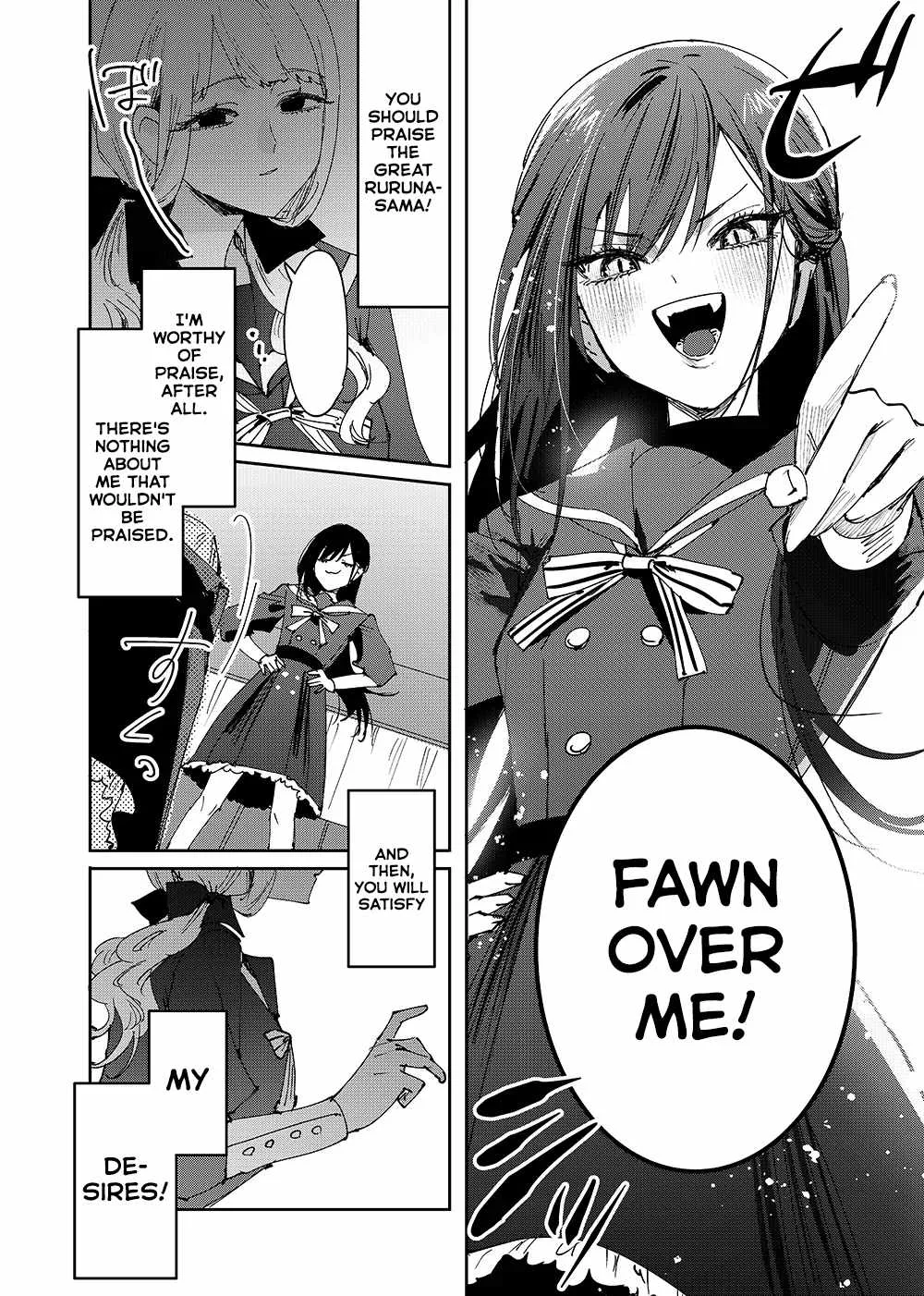 Girls × Vampire Chapter 1 page 5