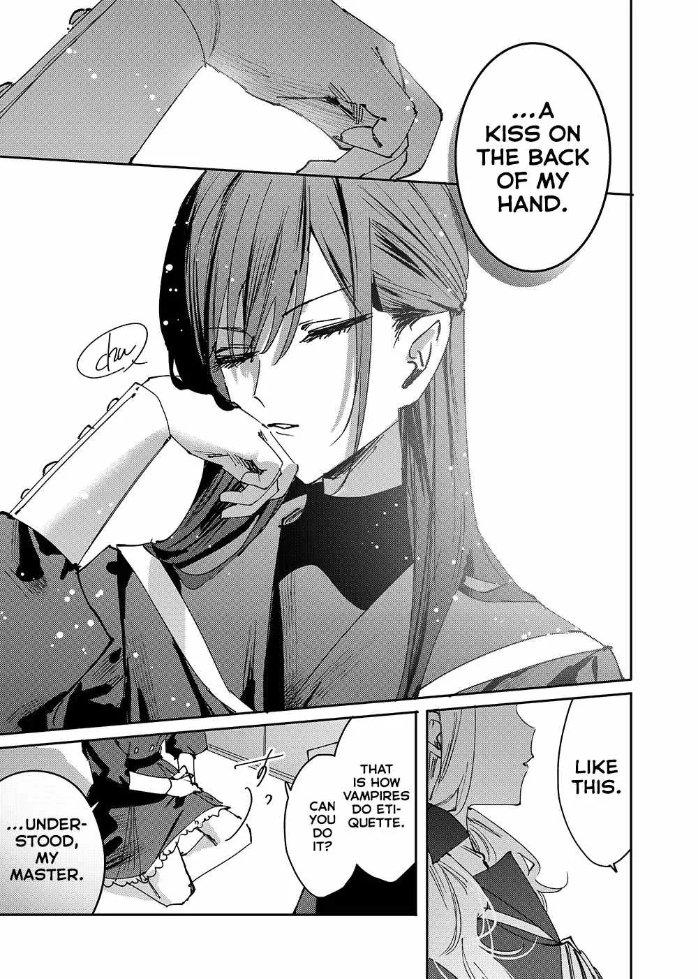Girls × Vampire Chapter 1 page 12