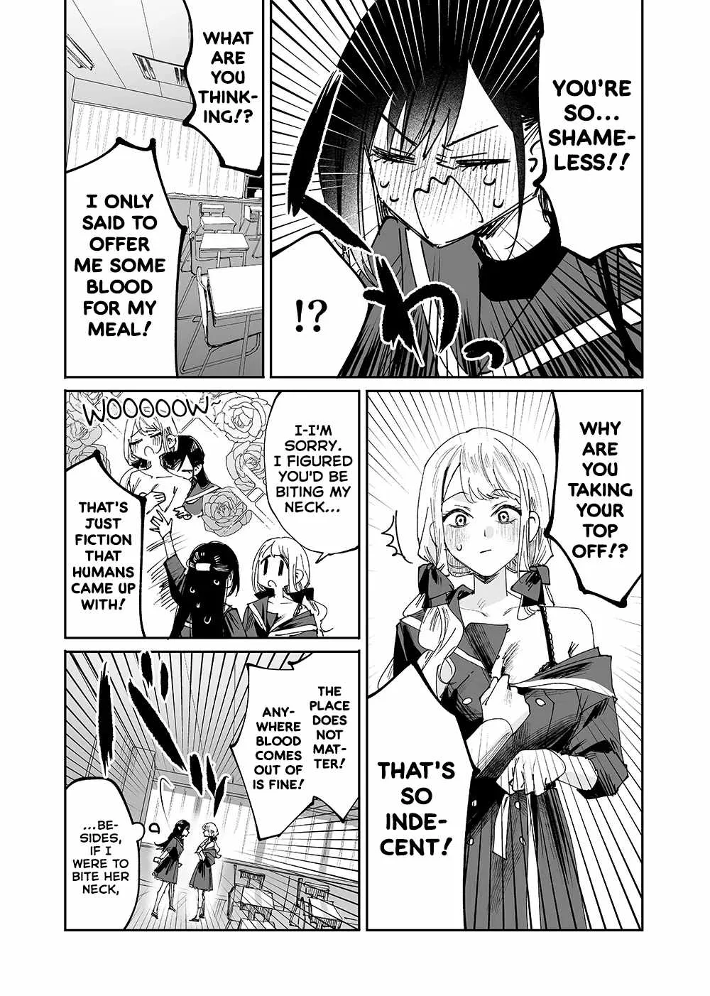 Girls × Vampire Chapter 2 page 4