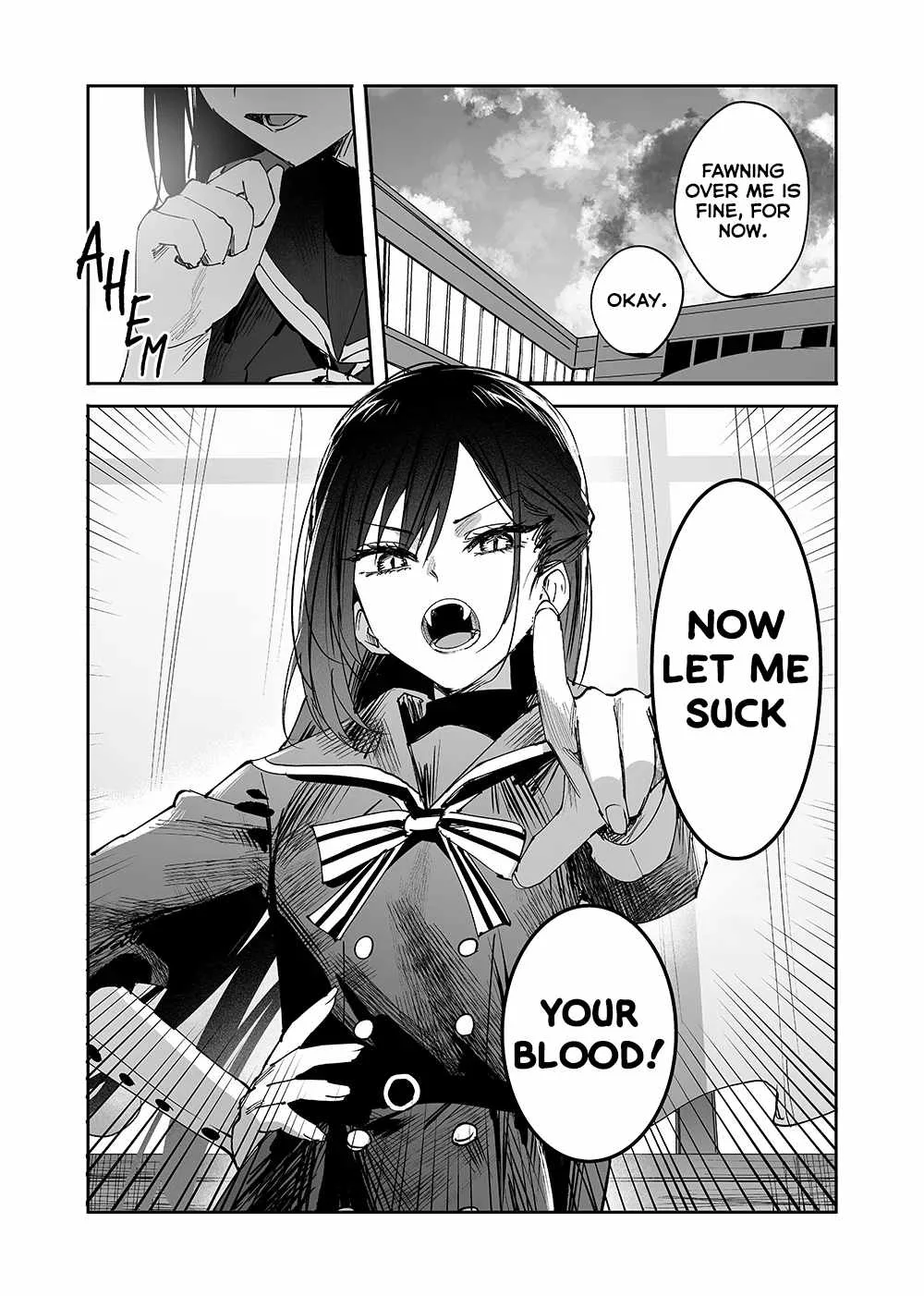 Girls × Vampire Chapter 2 page 1