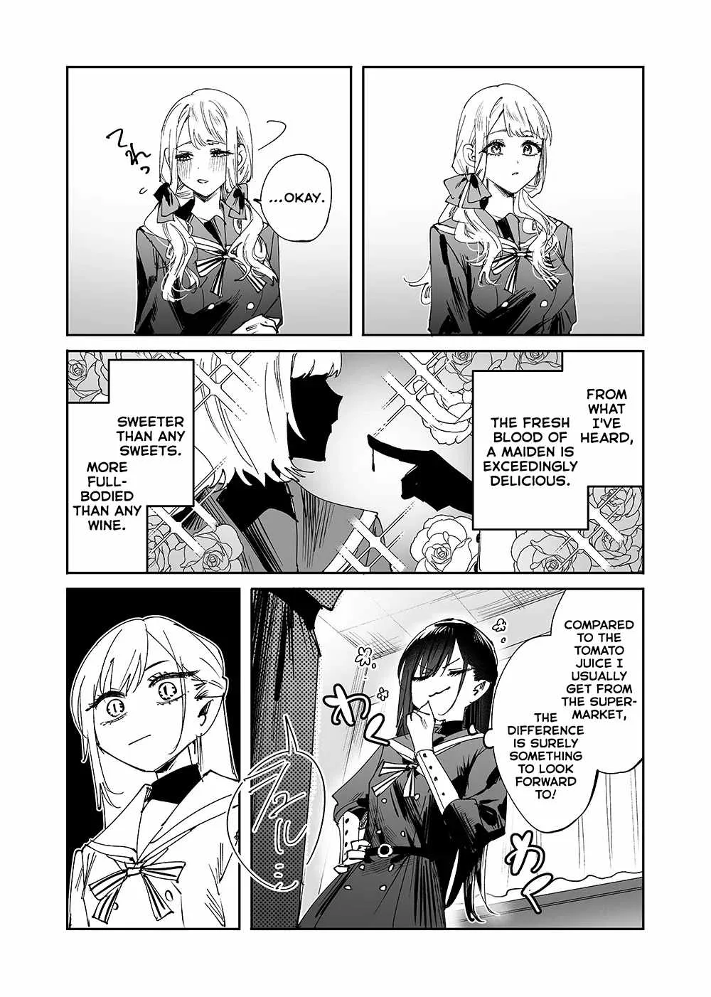 Girls × Vampire Chapter 2 page 2