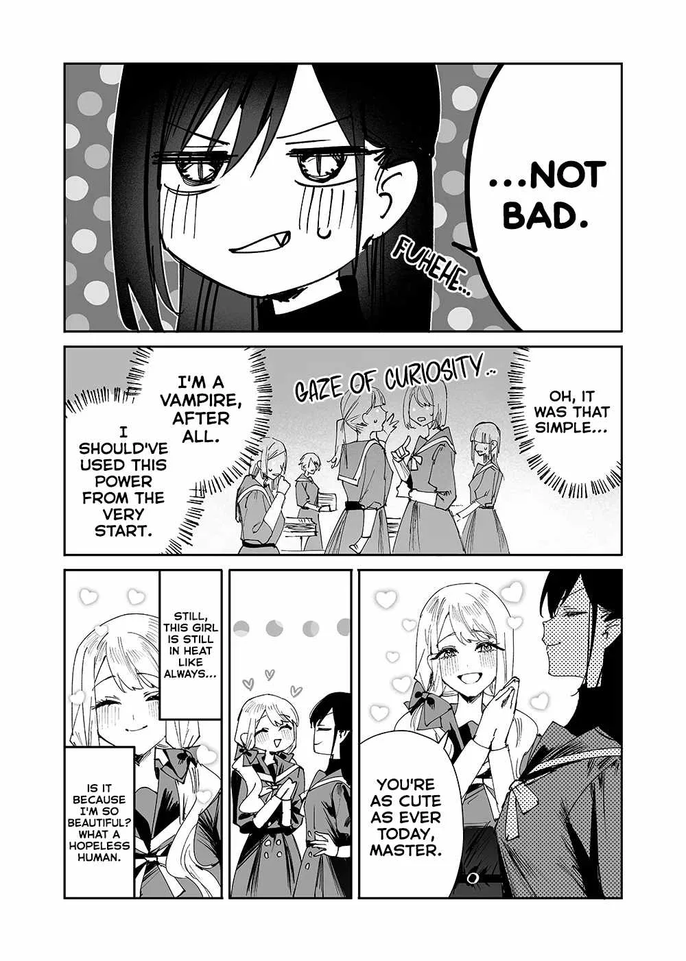 Girls × Vampire Chapter 3 page 8