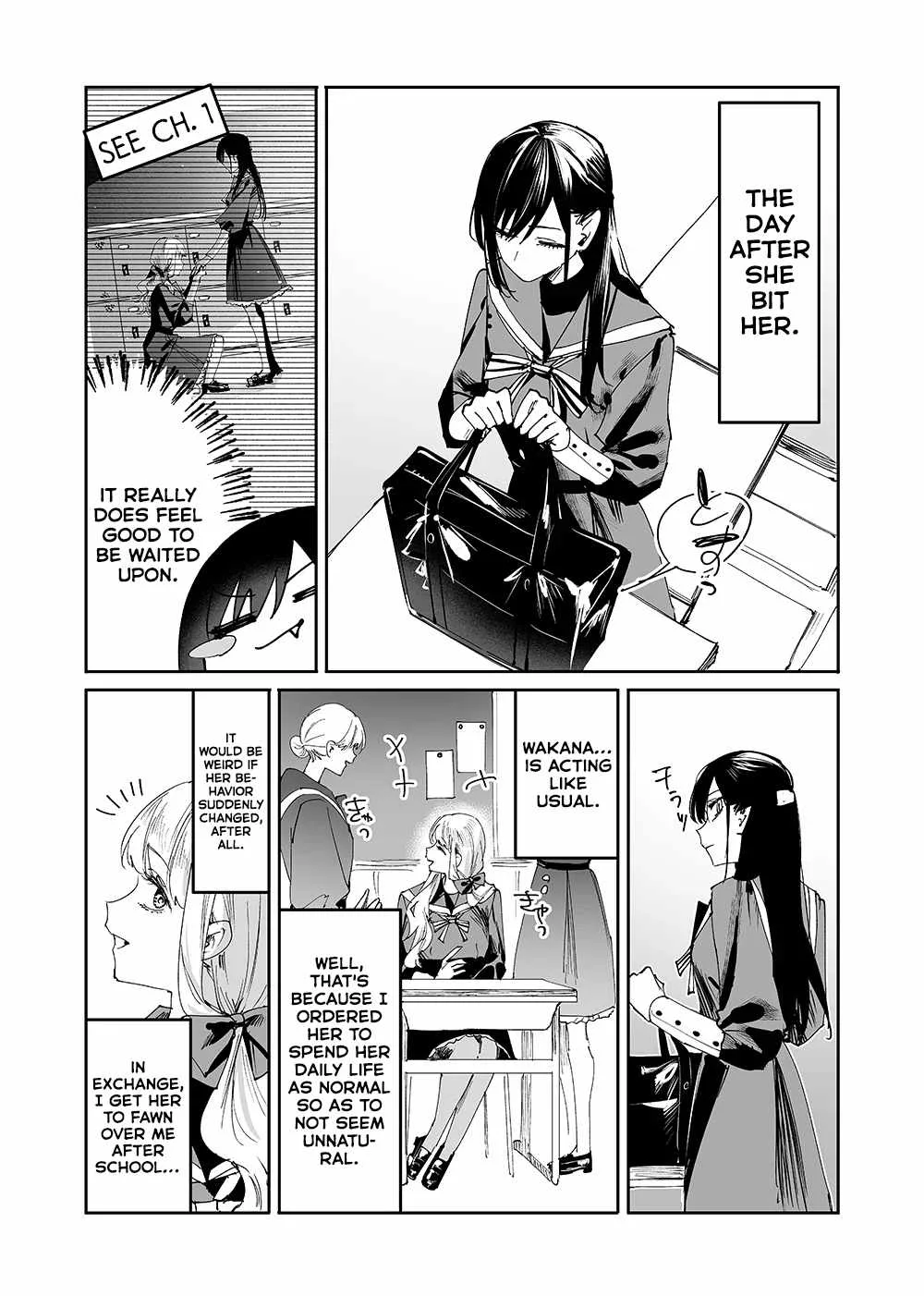 Girls × Vampire Chapter 3 page 4
