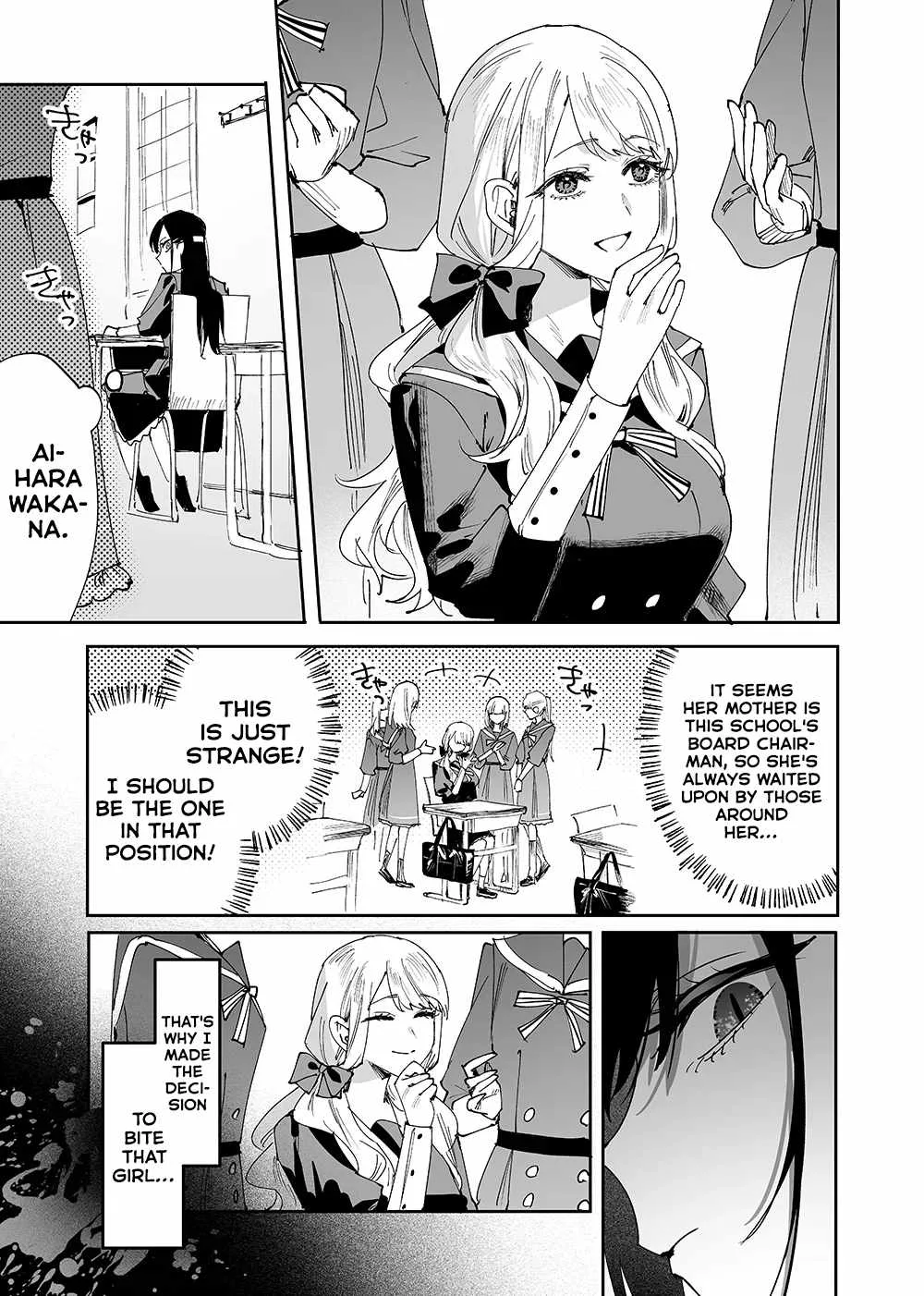 Girls × Vampire Chapter 3 page 3