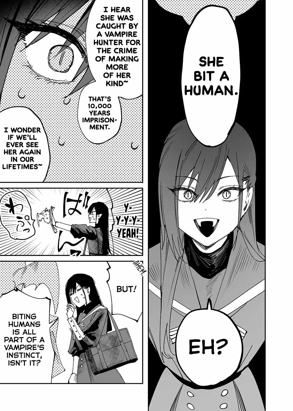 Girls × Vampire Chapter 4 page 9