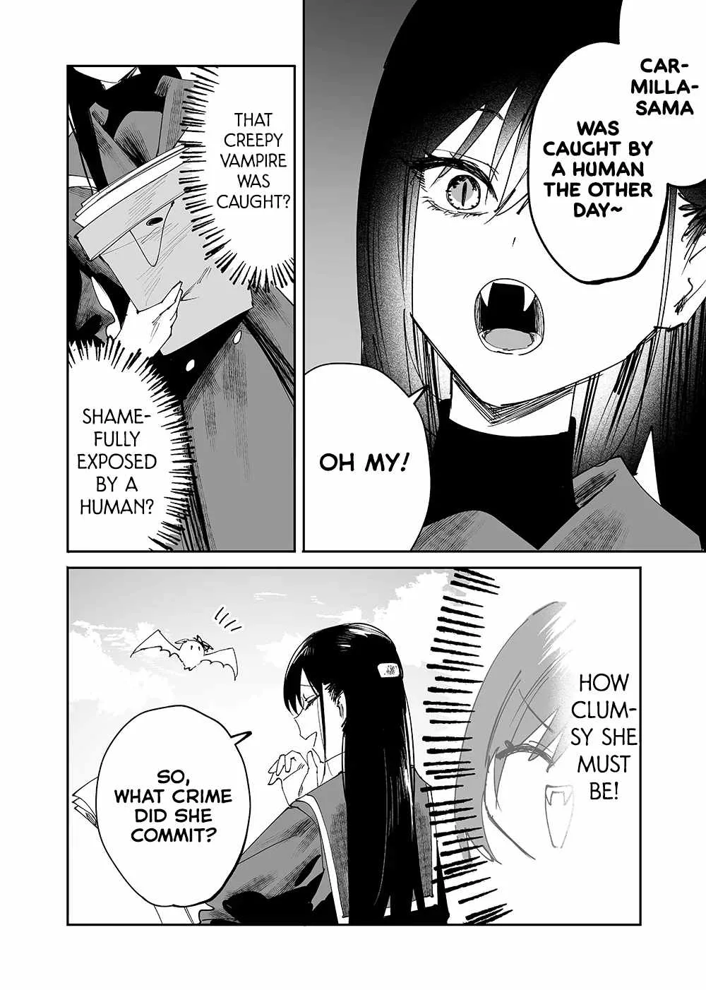 Girls × Vampire Chapter 4 page 8