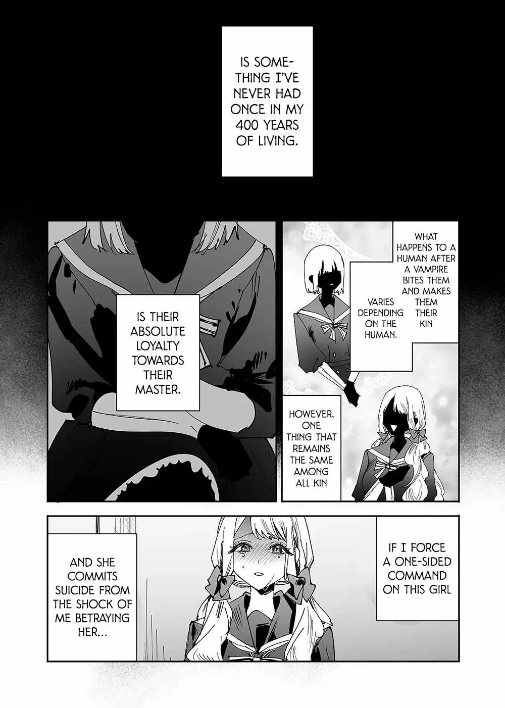 Girls × Vampire Chapter 5 page 8