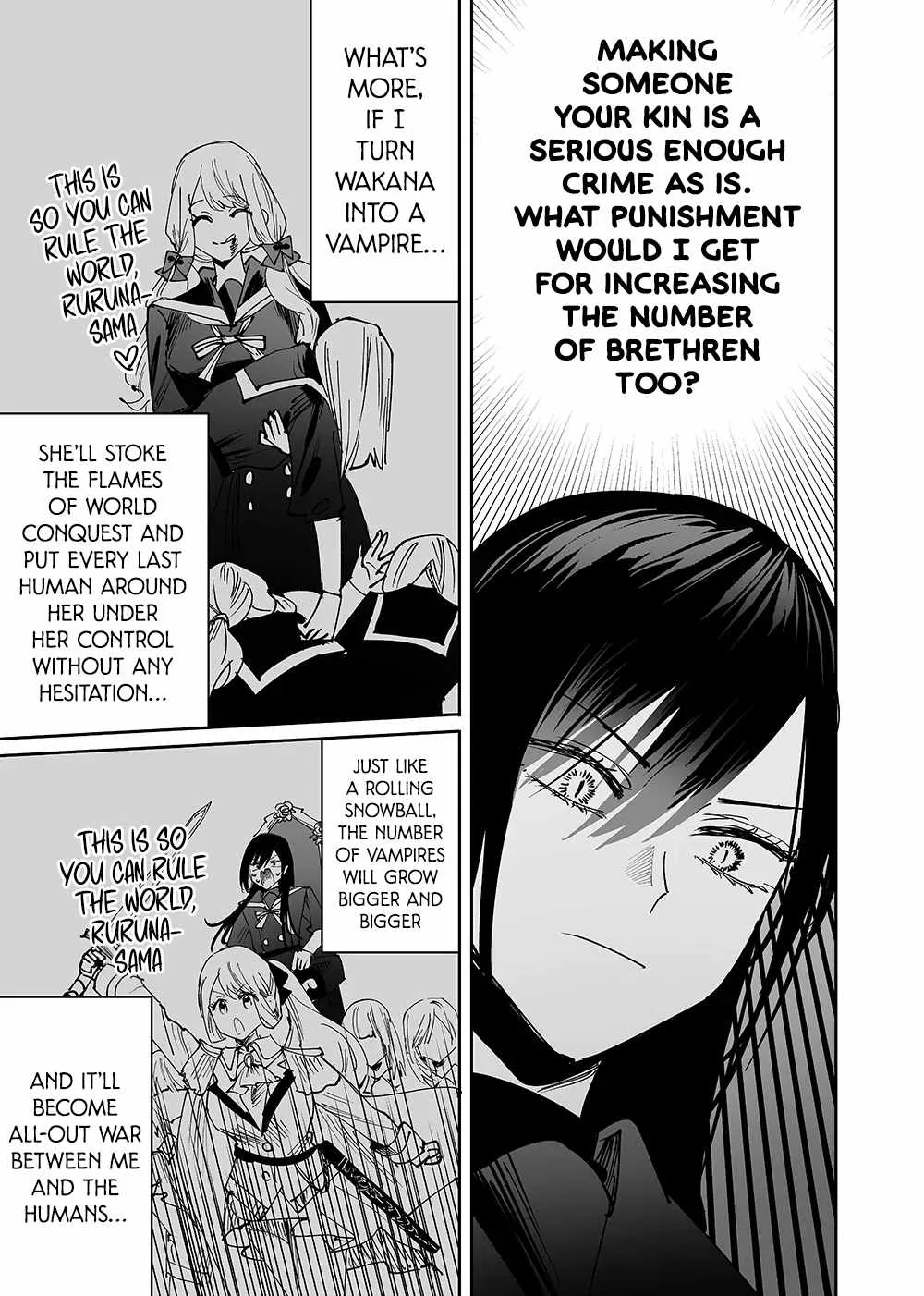 Girls × Vampire Chapter 10 page 7