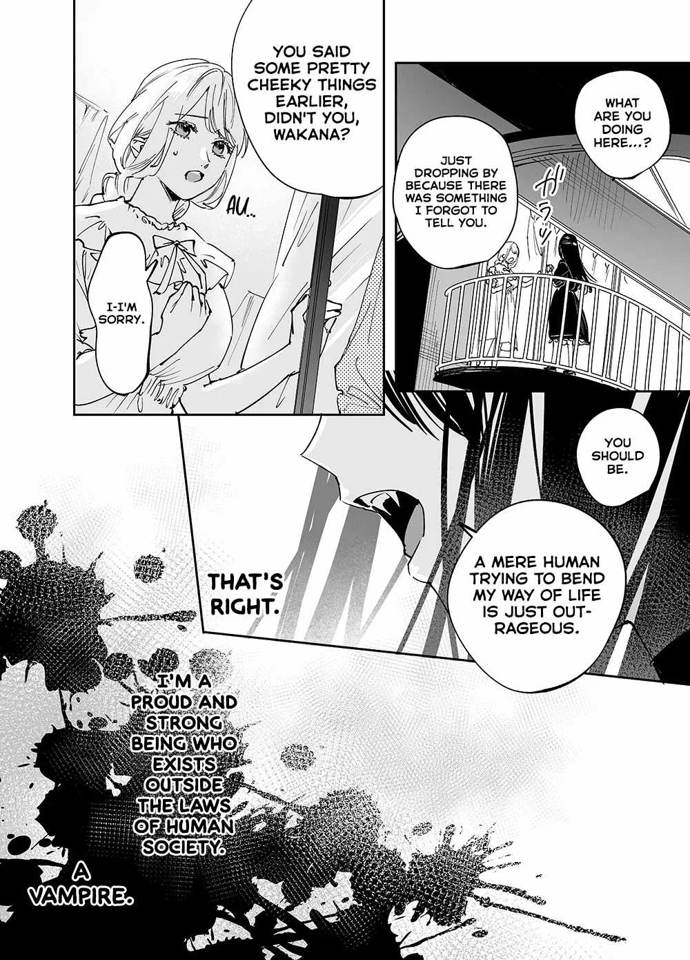Girls × Vampire Chapter 18.2 page 2