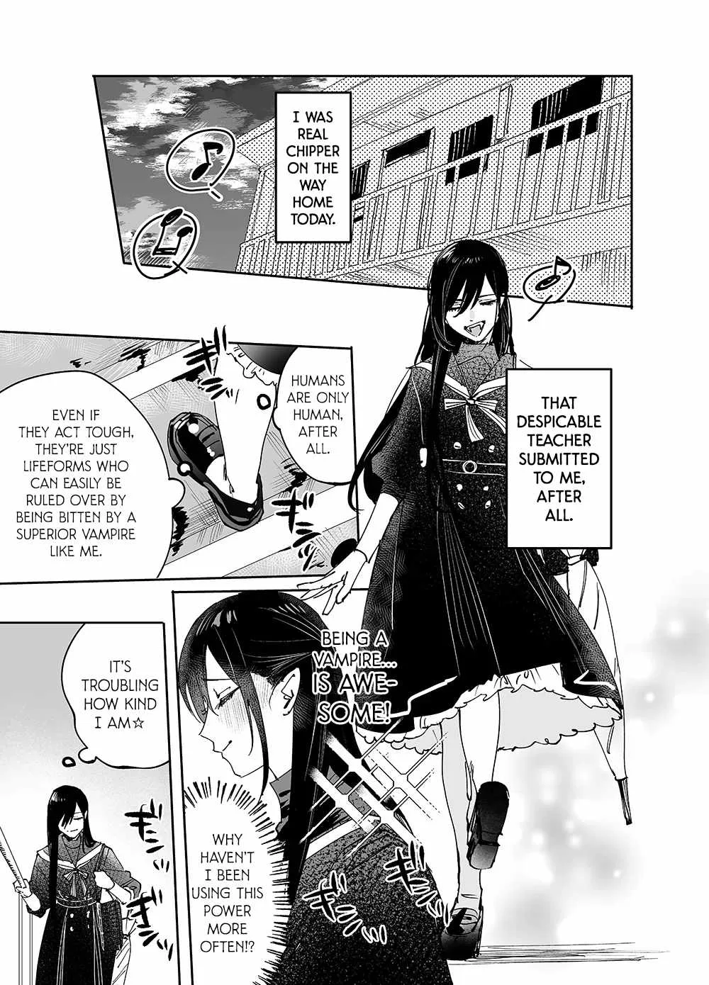 Girls × Vampire Chapter 17 page 1