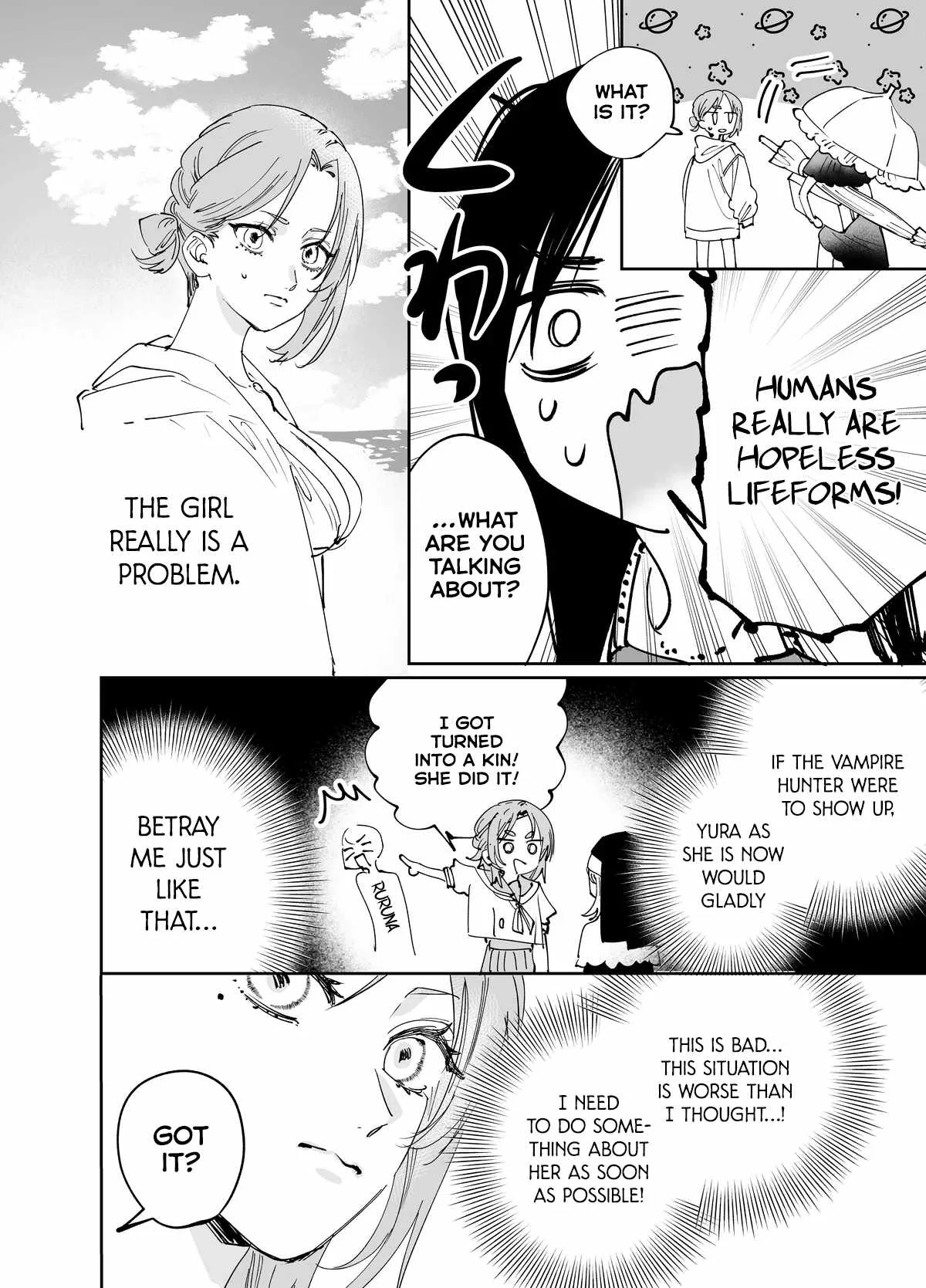 Girls × Vampire Chapter 20 page 10