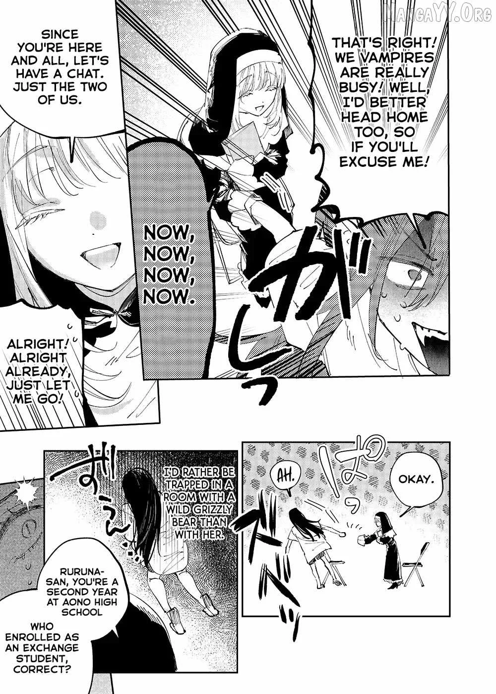 Girls × Vampire Chapter 28 page 3