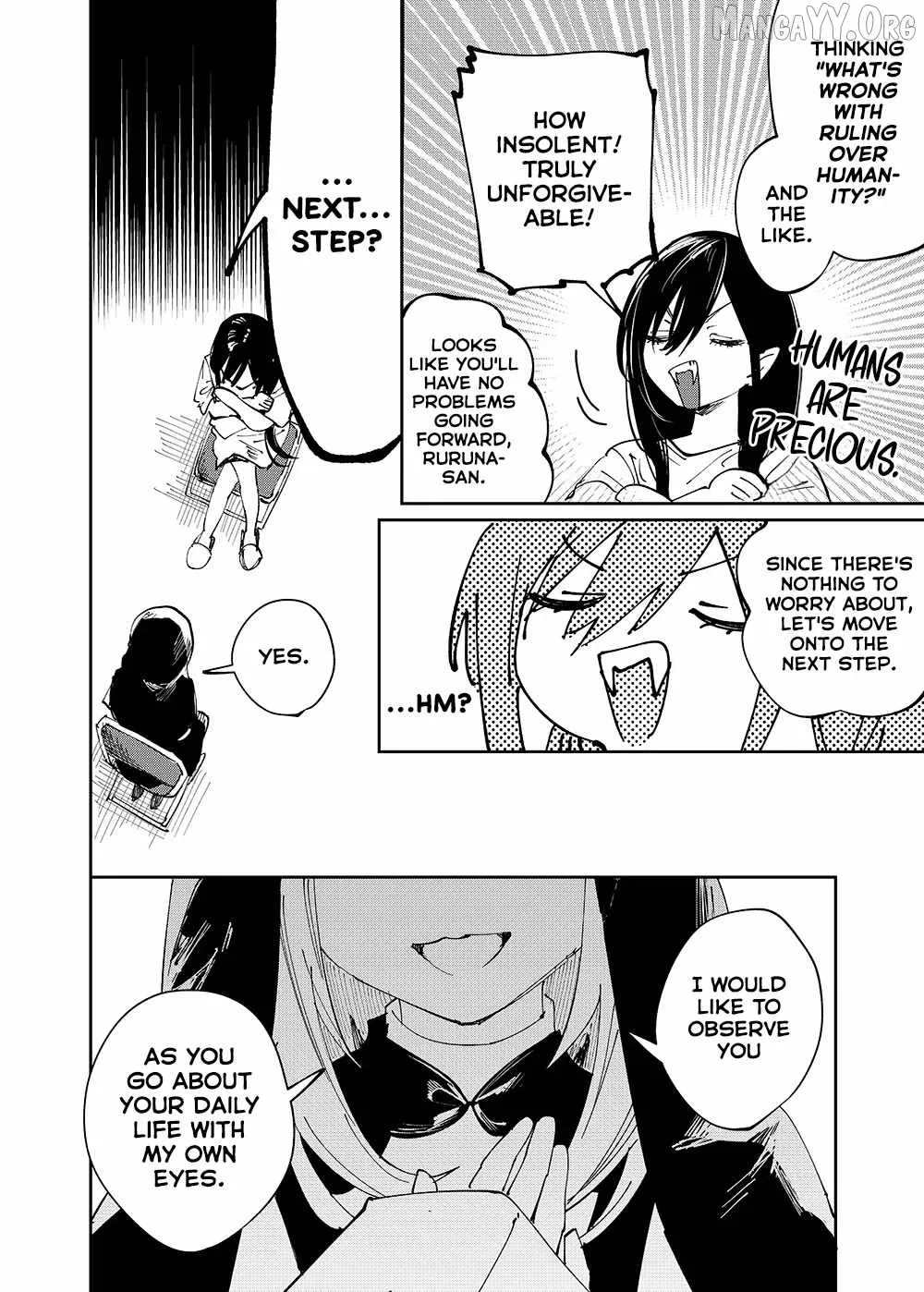 Girls × Vampire Chapter 28 page 8