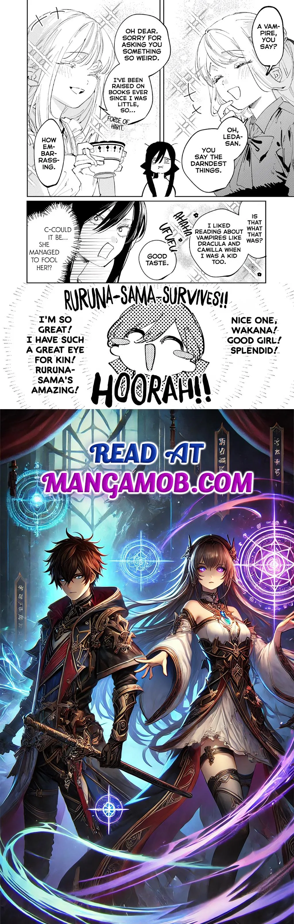 Girls × Vampire Chapter 30 page 10