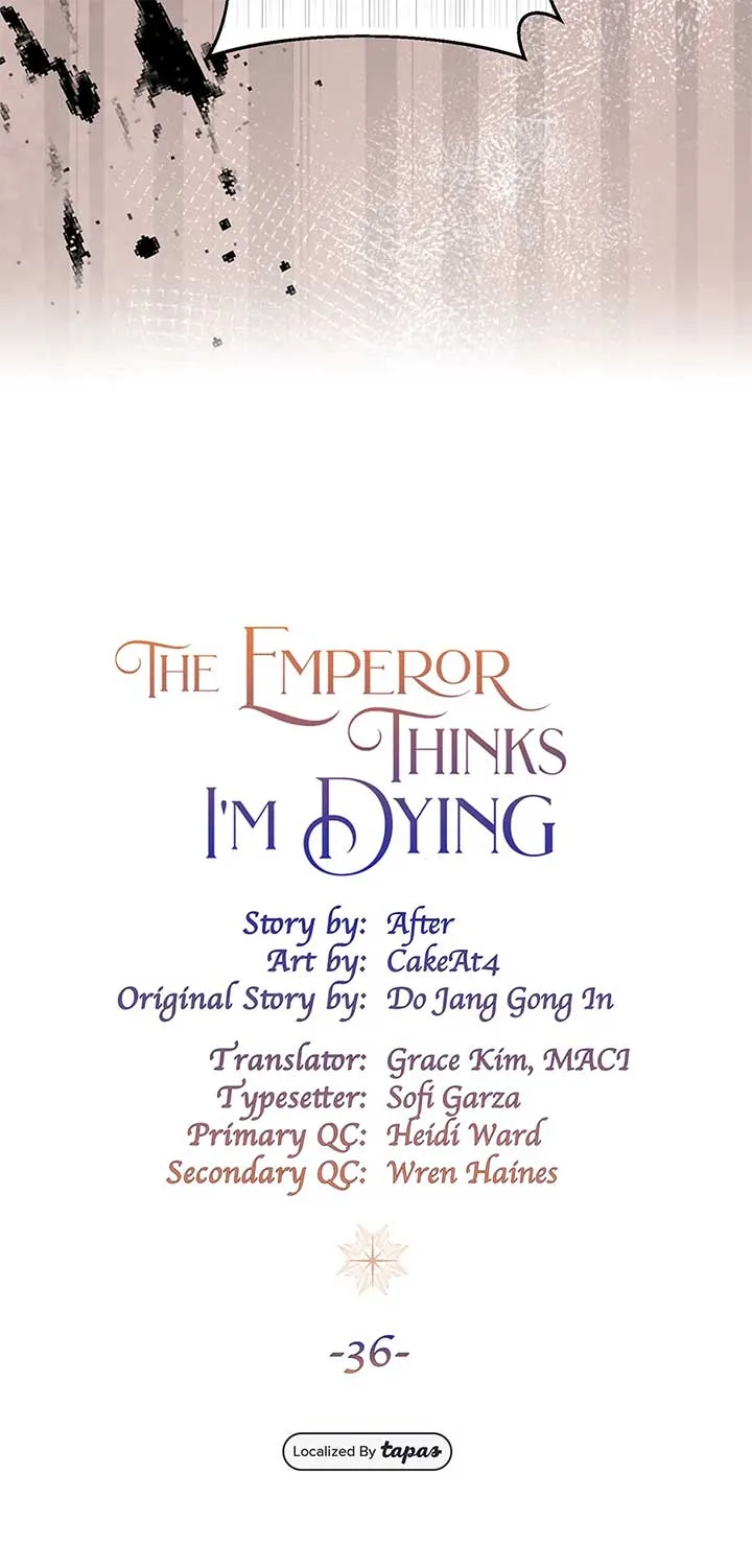 I’m In Trouble Because The Emperor Thinks I’m Terminally Ill Chapter 36 page 38