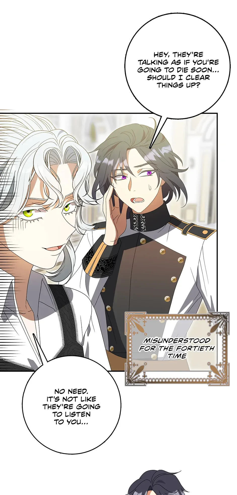 I’m In Trouble Because The Emperor Thinks I’m Terminally Ill Chapter 39 page 35